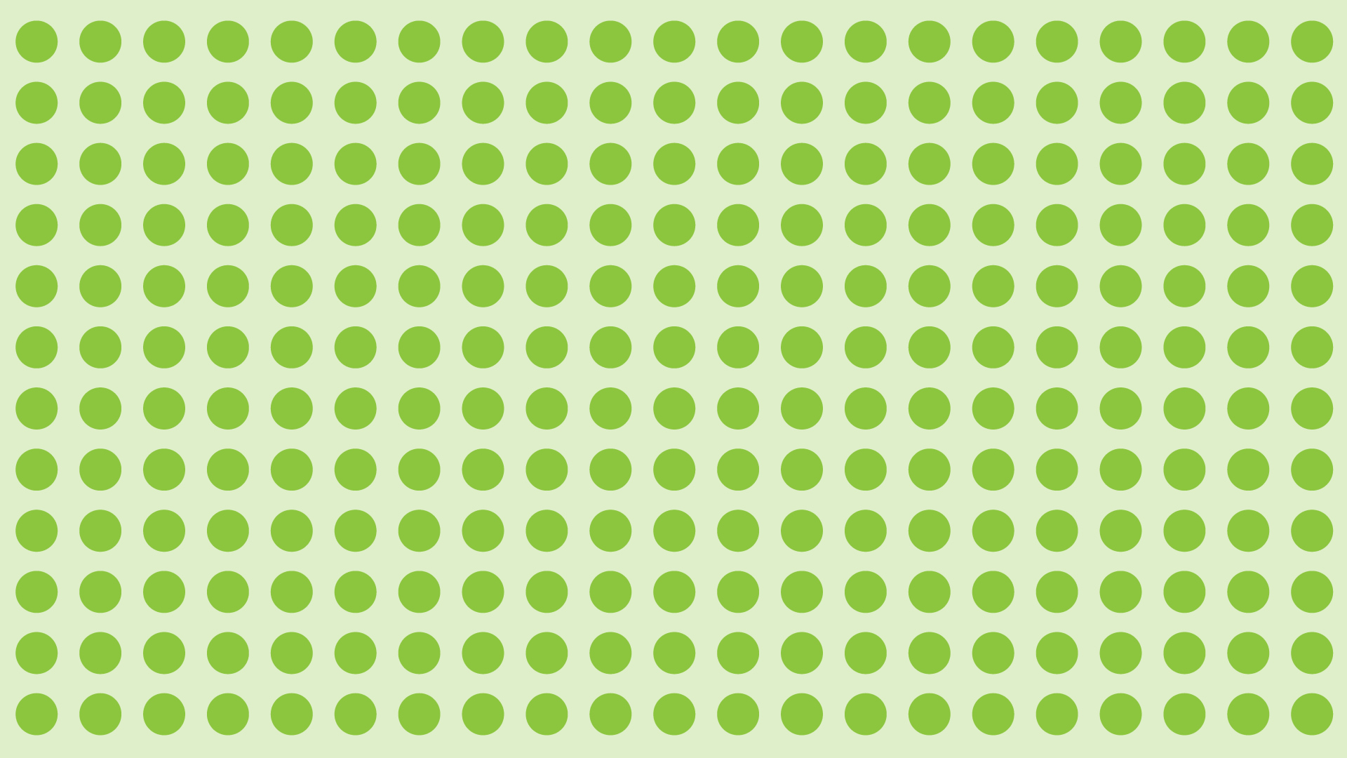 Green Pattern Quality