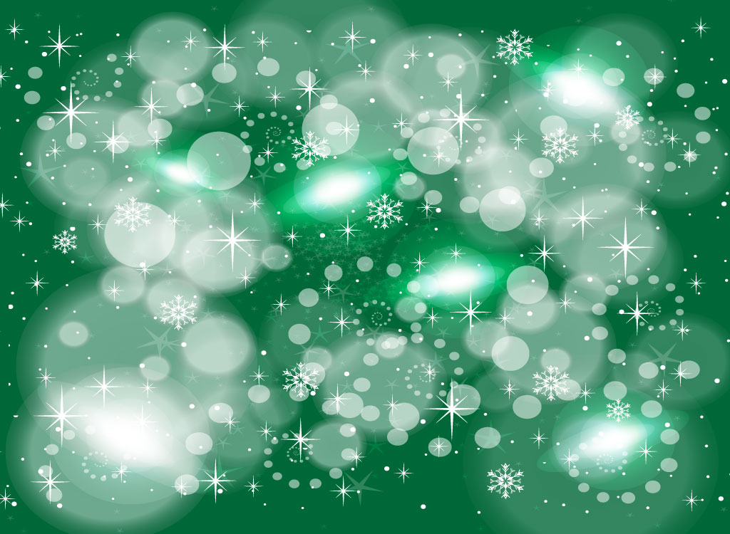 Green Winter Holiday Clipart