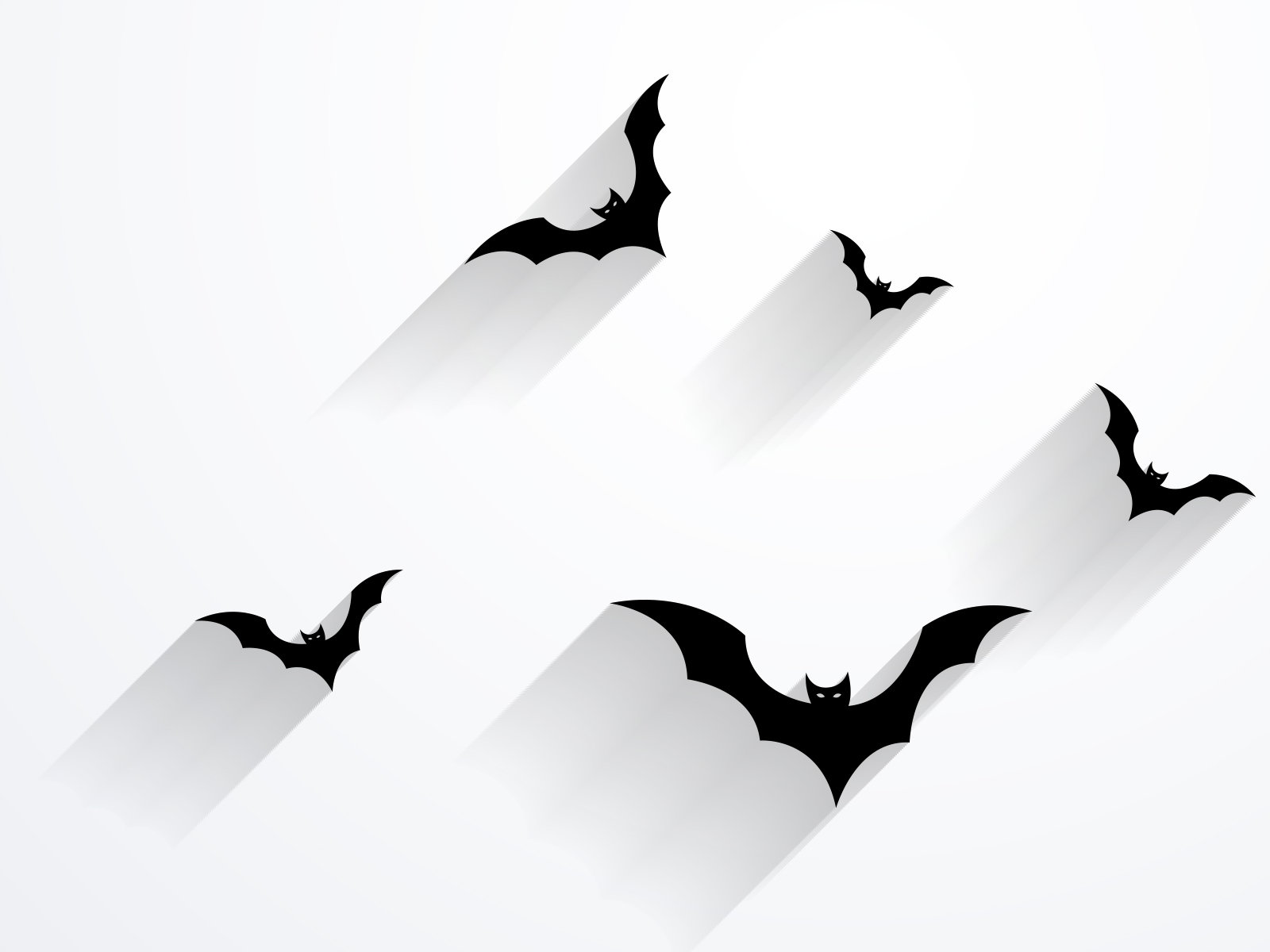 Halloween  Black Christmas White  PPT Graphic