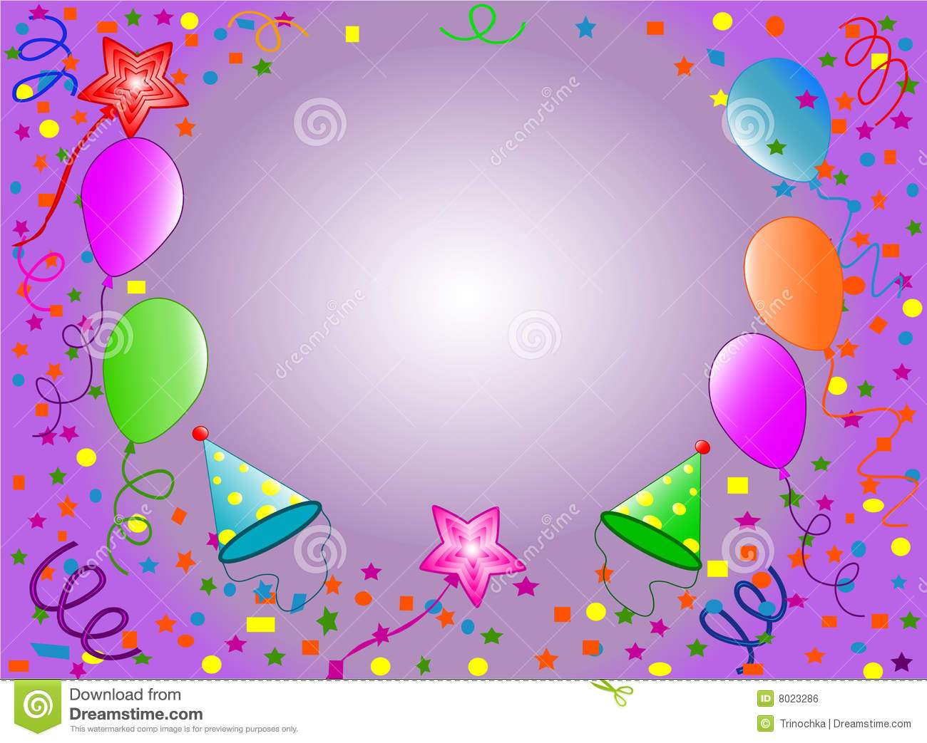 Happy Birthday Royalty Free Stock Image  Image 8023286 Clipart