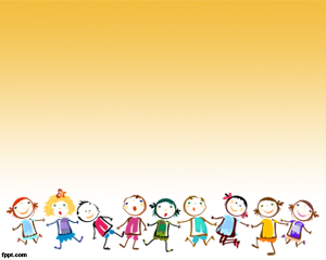 Happy Children Template Image Art