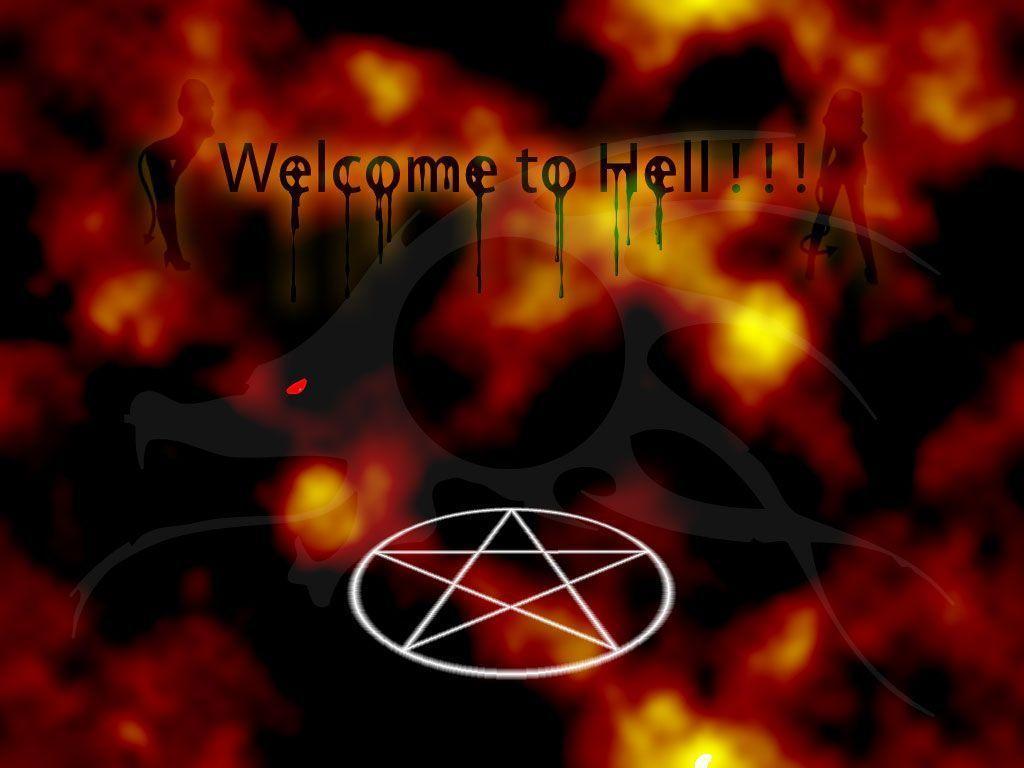Hell Creature Sign Template