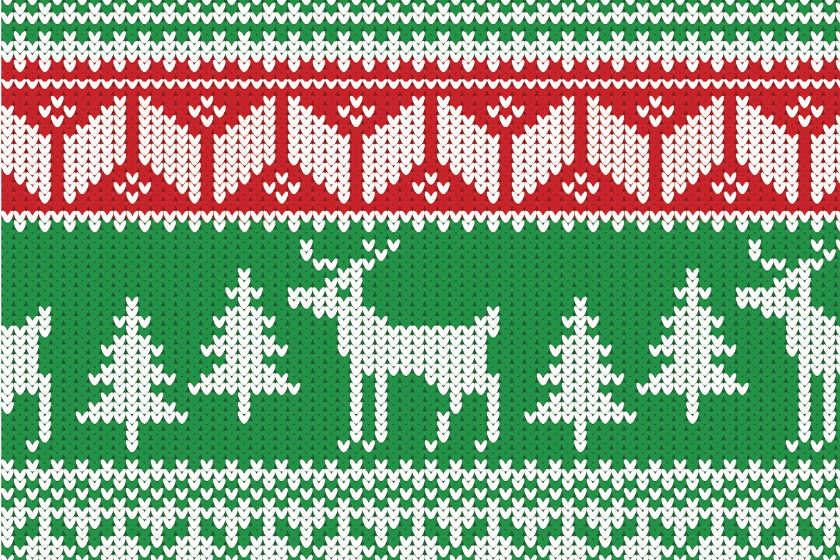 How To Create A Christmas Jumper Pattern Walpaper Template