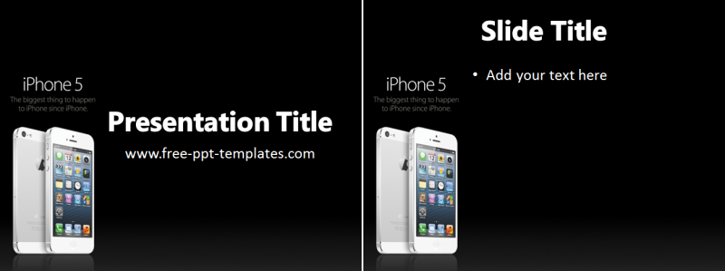 IPhone PPT Template  Free PowerPoint Templates Wallpaper
