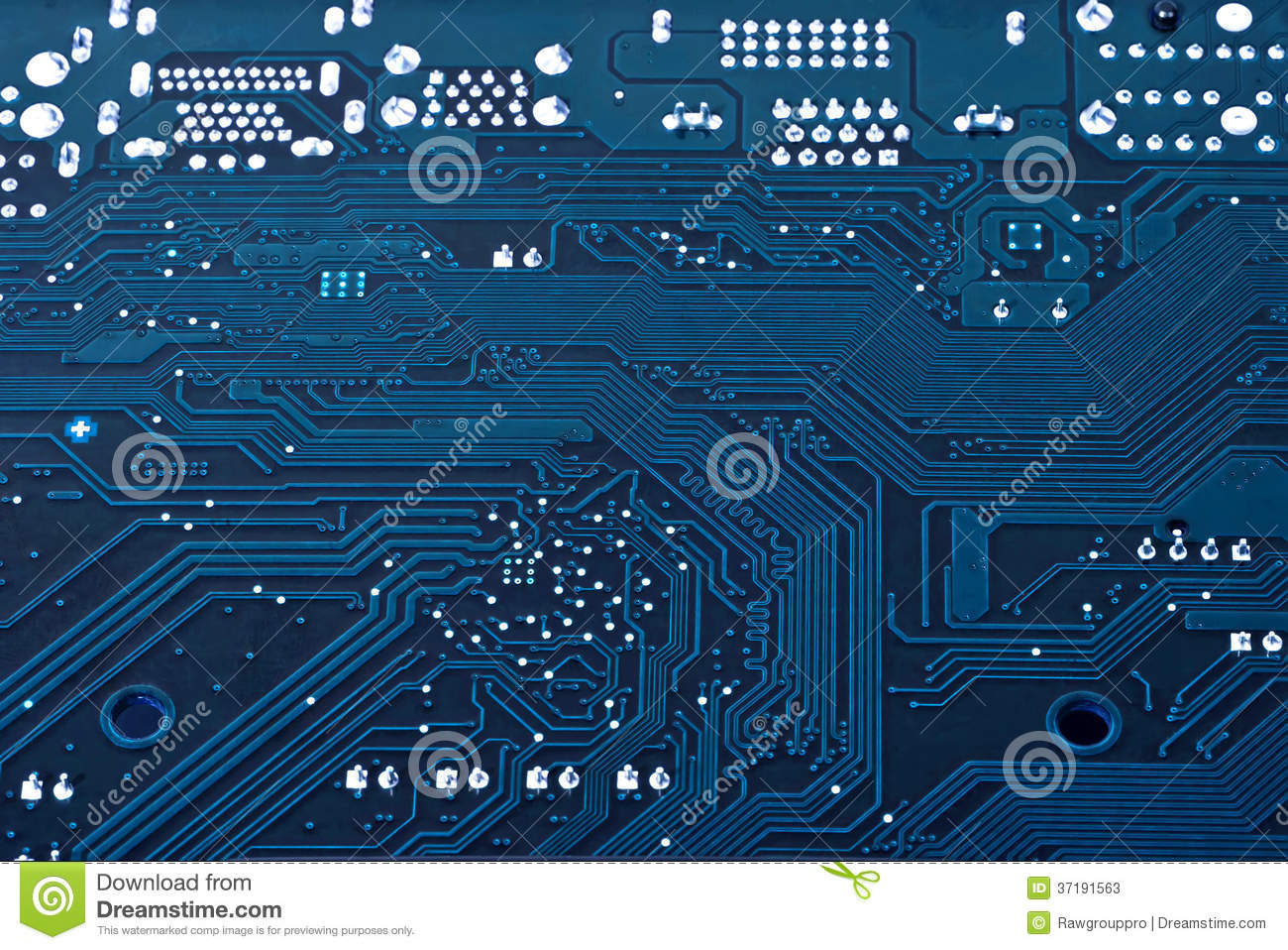 Laptop Motherboard Dark Blue Stock Photos   Image 37191563 Art