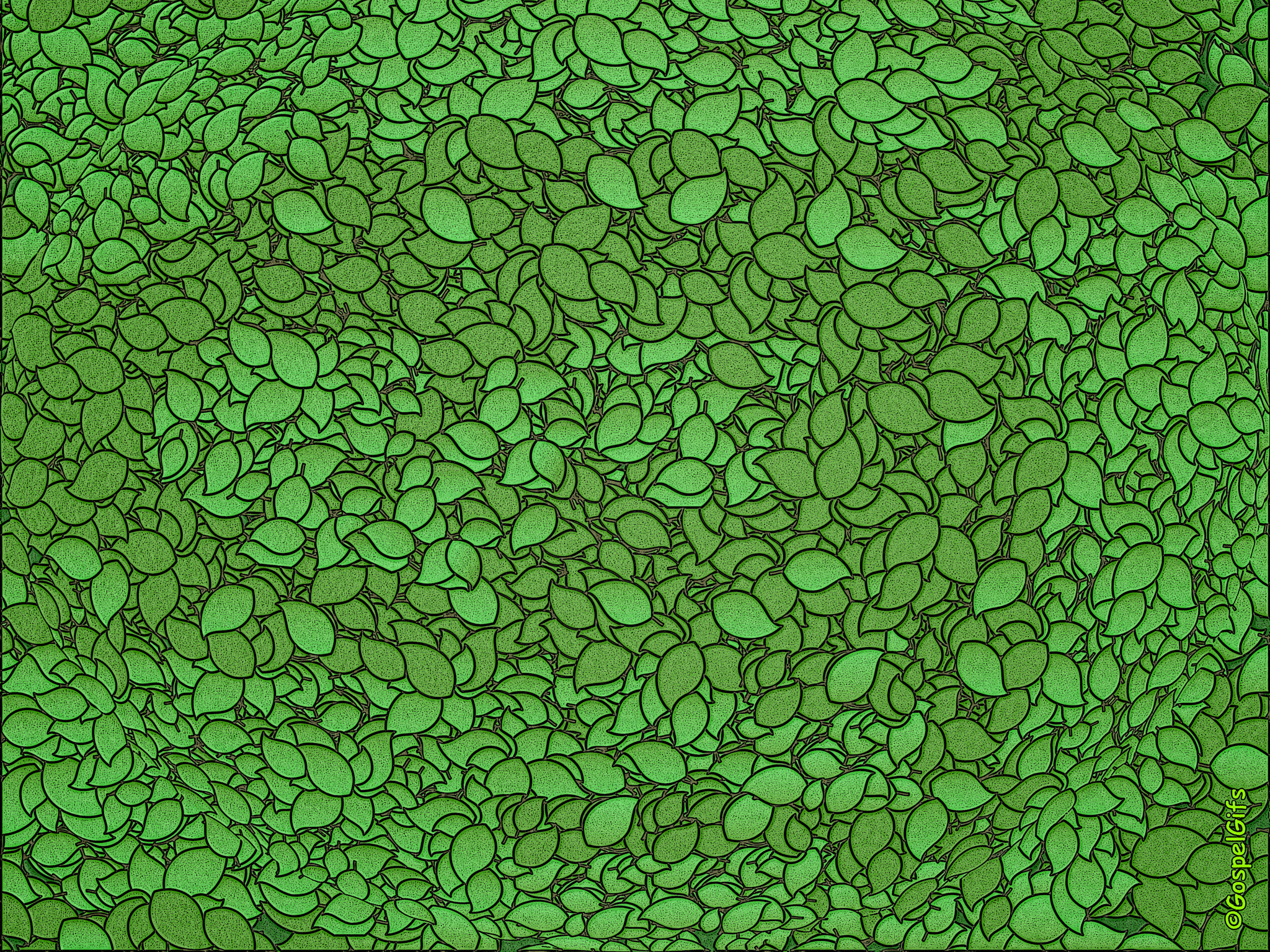Leaves Pattern Clip Art