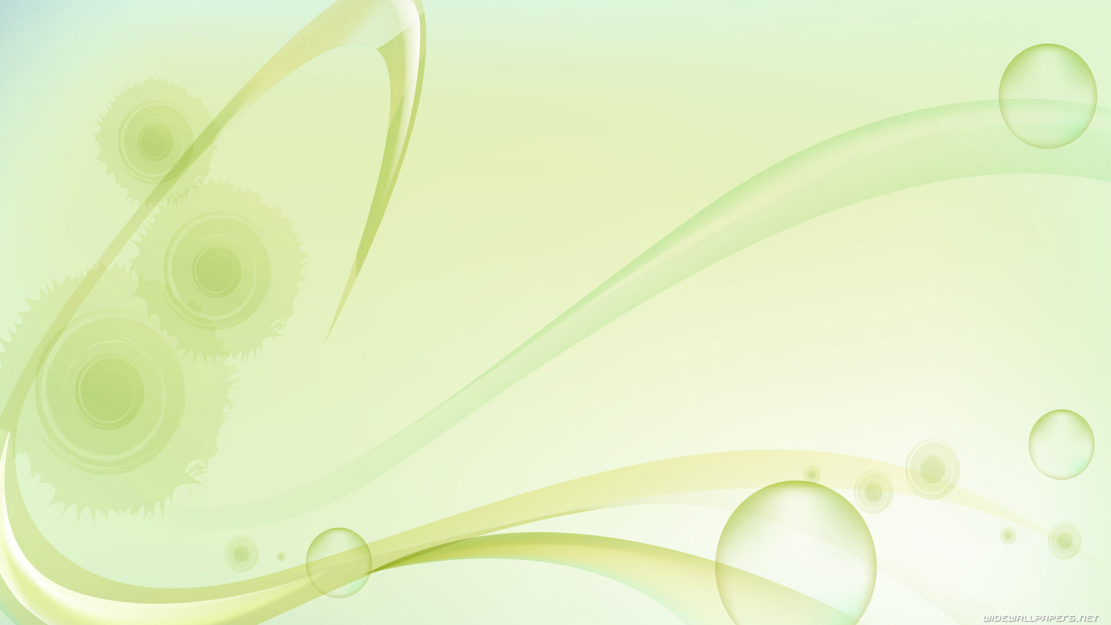 Light Green Abstract Template Free PPT For Your PowerPoint   Clipart