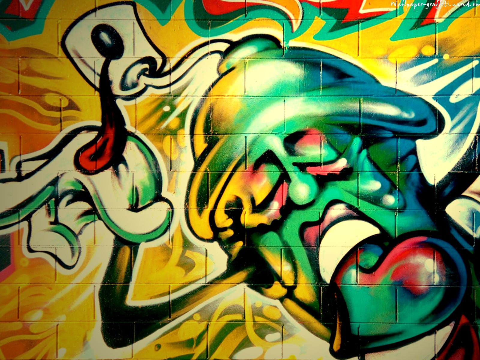 Mask Graffiti Image