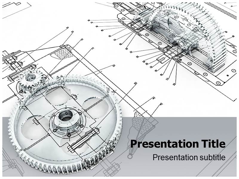 Mechanical Engineering PowerPoint Templates and Clip Art