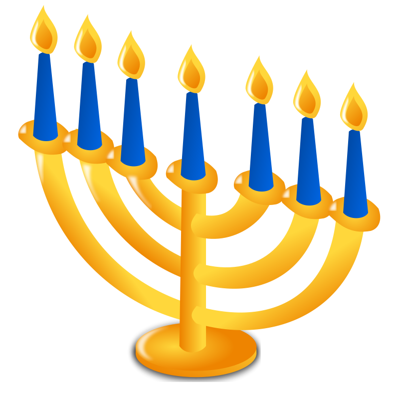 Menorahs Image Clip Art