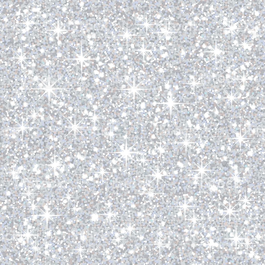 Metalic Silver Glitter image