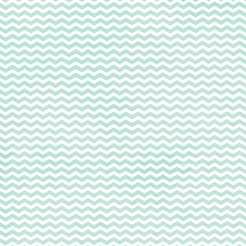 Mint Chevron Pattern Template