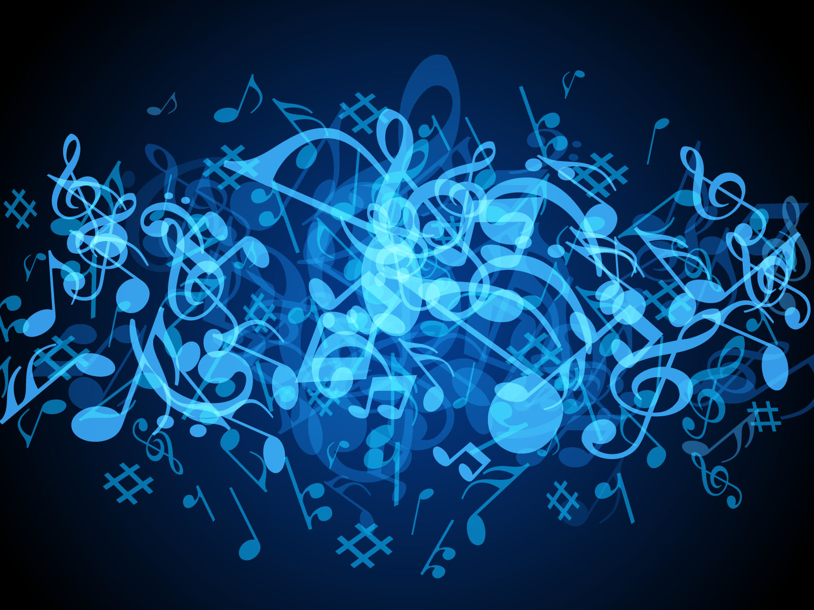 Music Notes  High Definition High Quality Widescreen Presentation