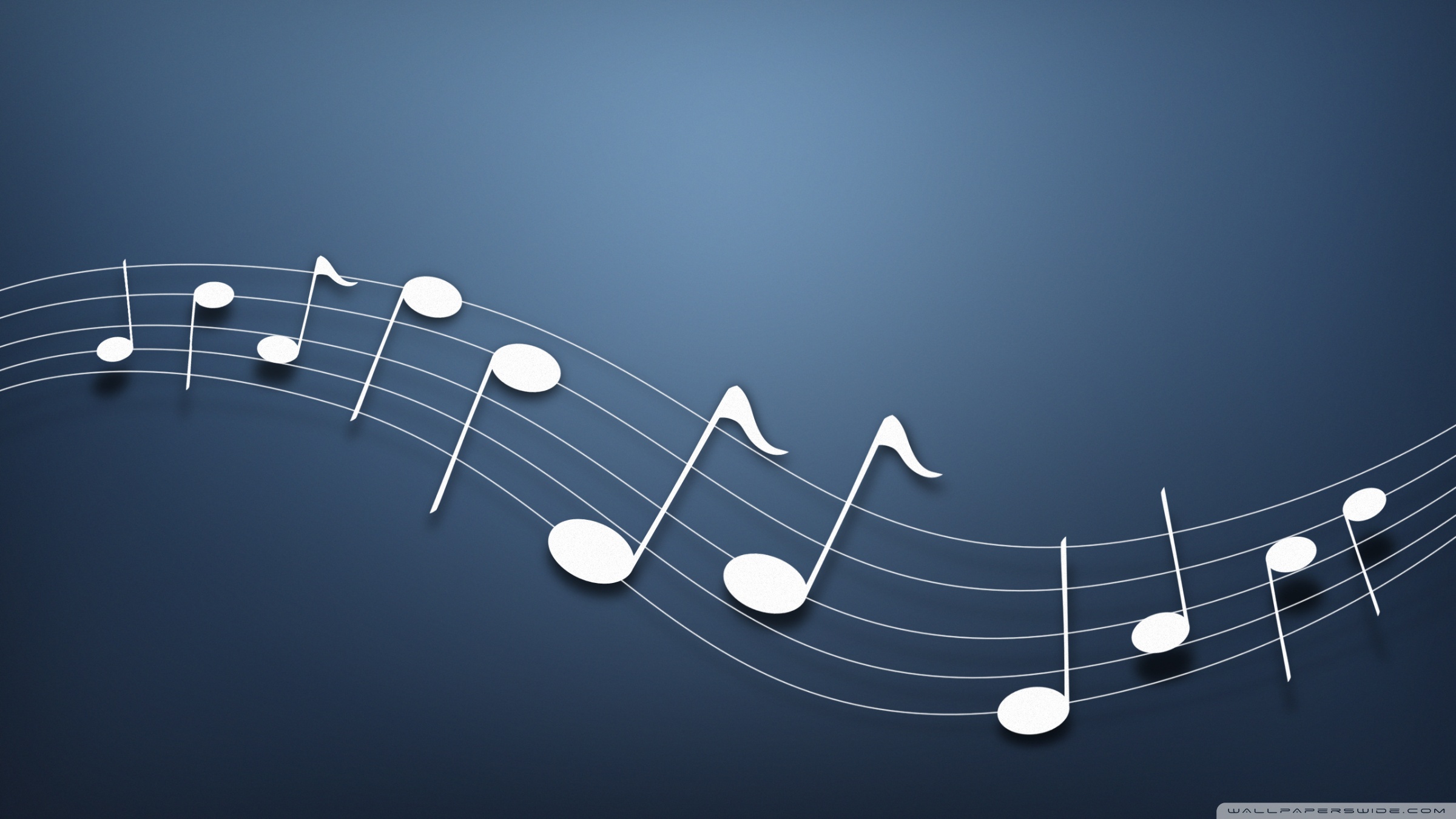 Music Notes Frame PPT Backgrounds