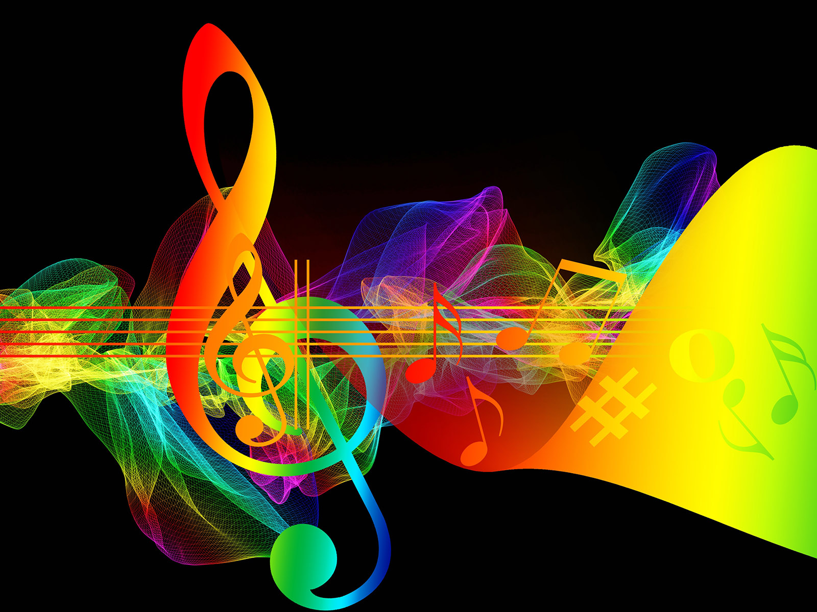 Music Sound PPT Backgrounds