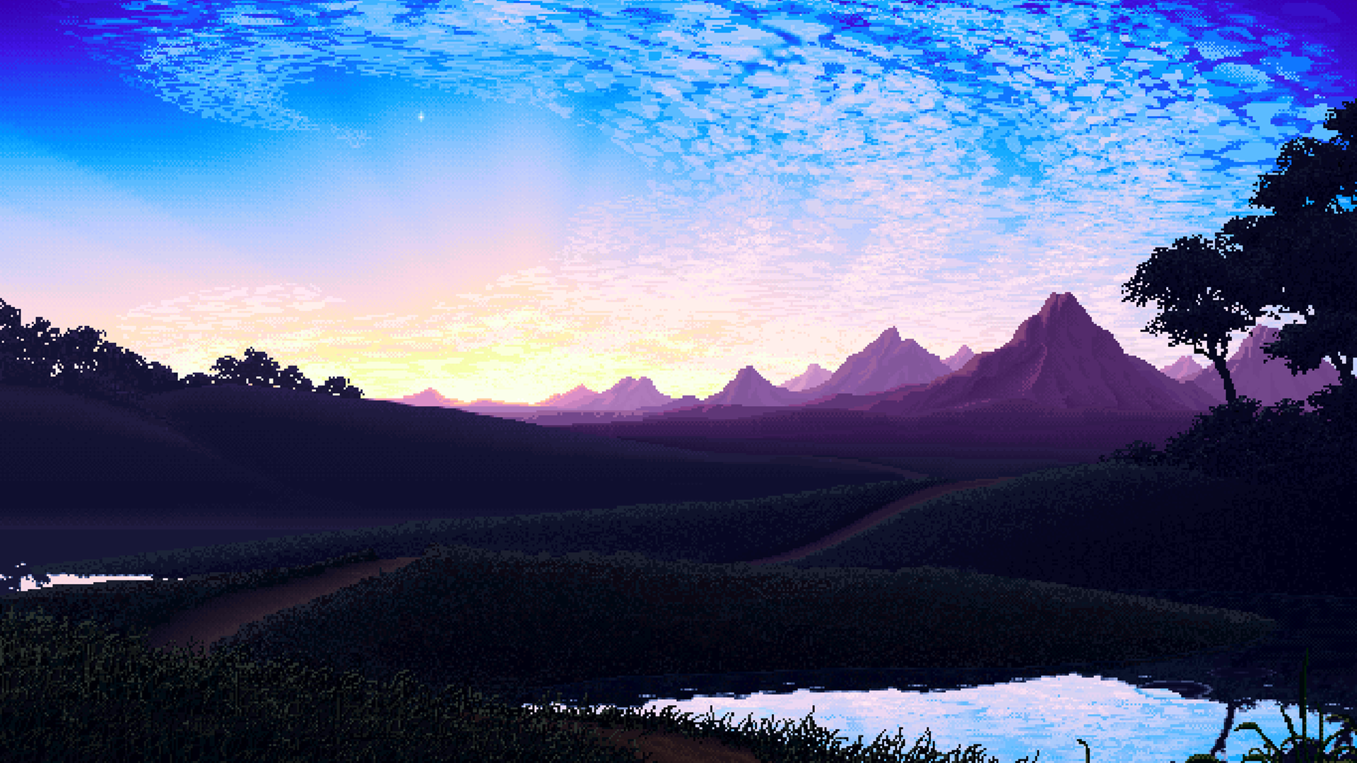 Nature Pixel Arts HD  Desktop and Mobile Download