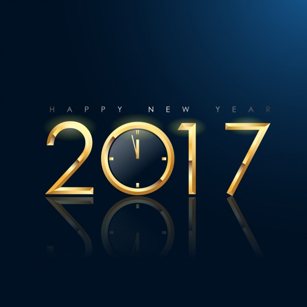 New Year Drack Design Vector Template
