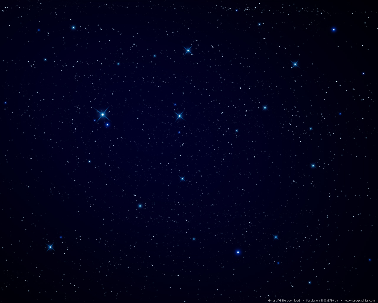 Night Sky Stars  PSDGraphics Photo