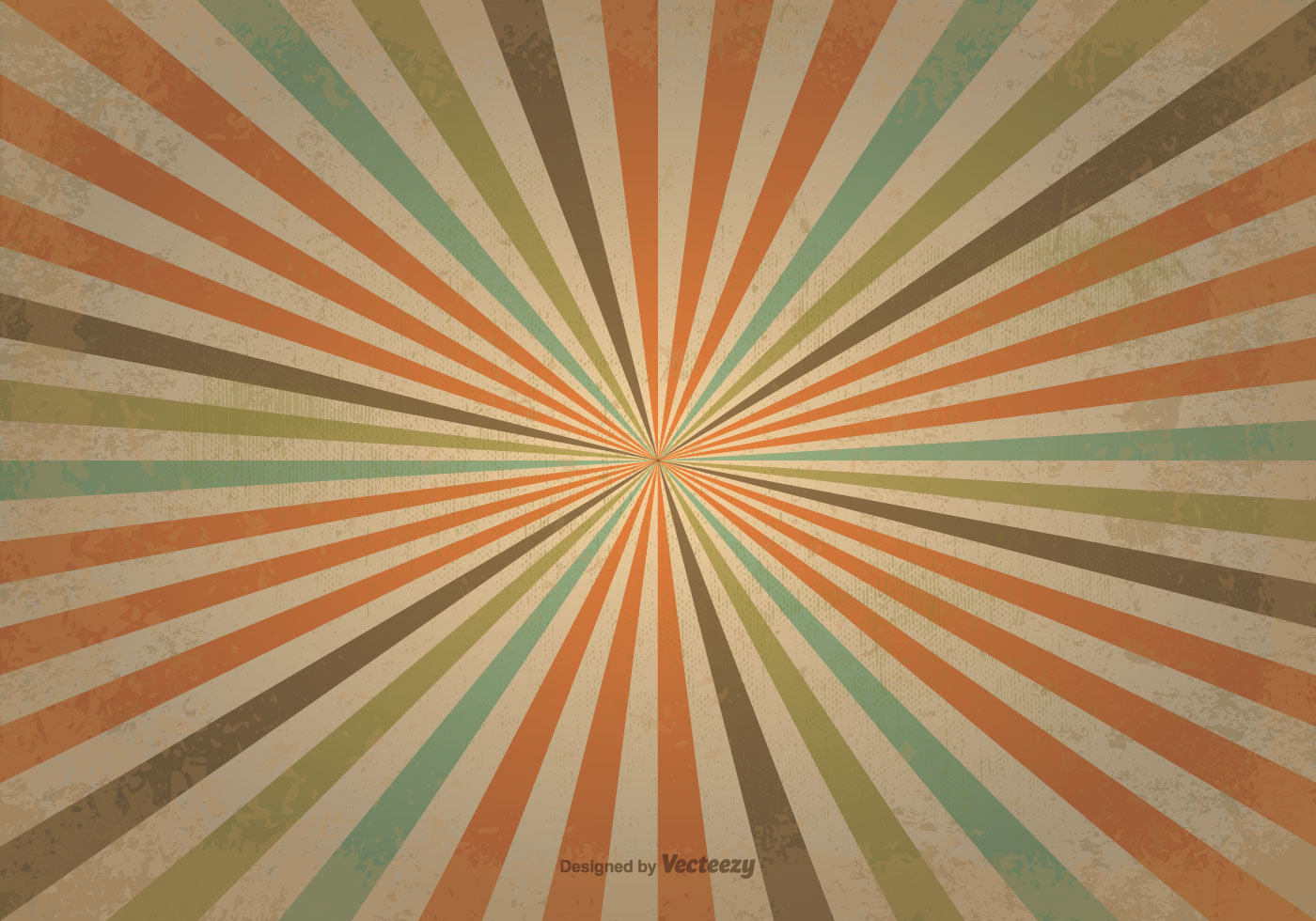 Old Retro Sunburst  Free Vector Art Stock   Slides