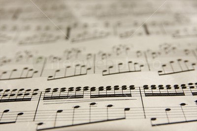 Old Sheet Music Template
