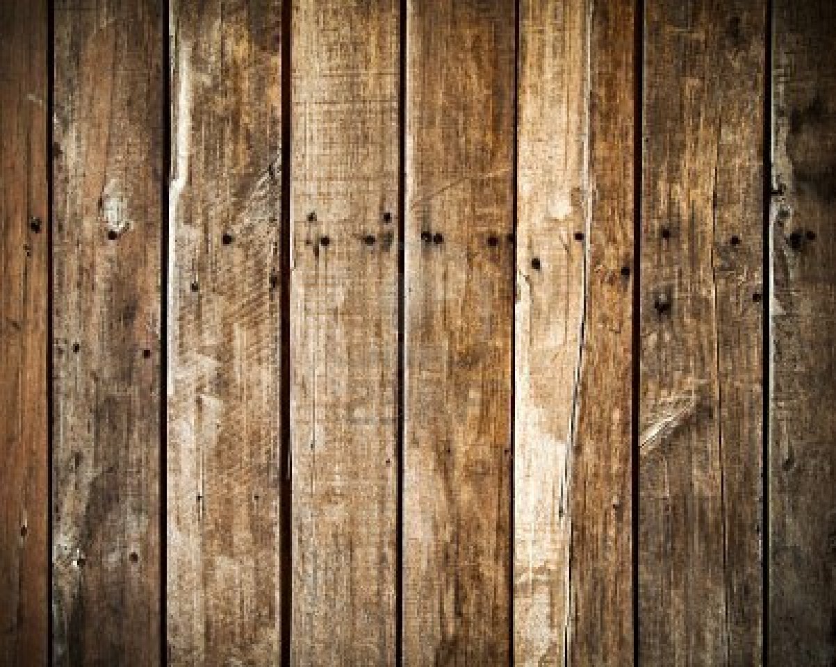 Old Wood Wall Texture Frame