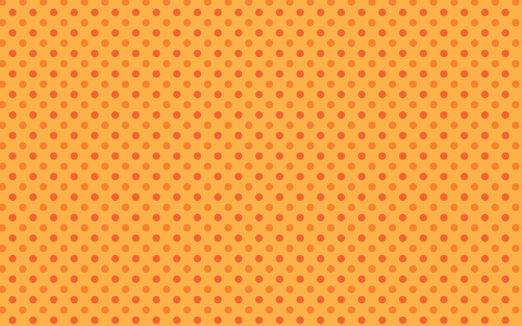 Orange Pattern Wallpaper