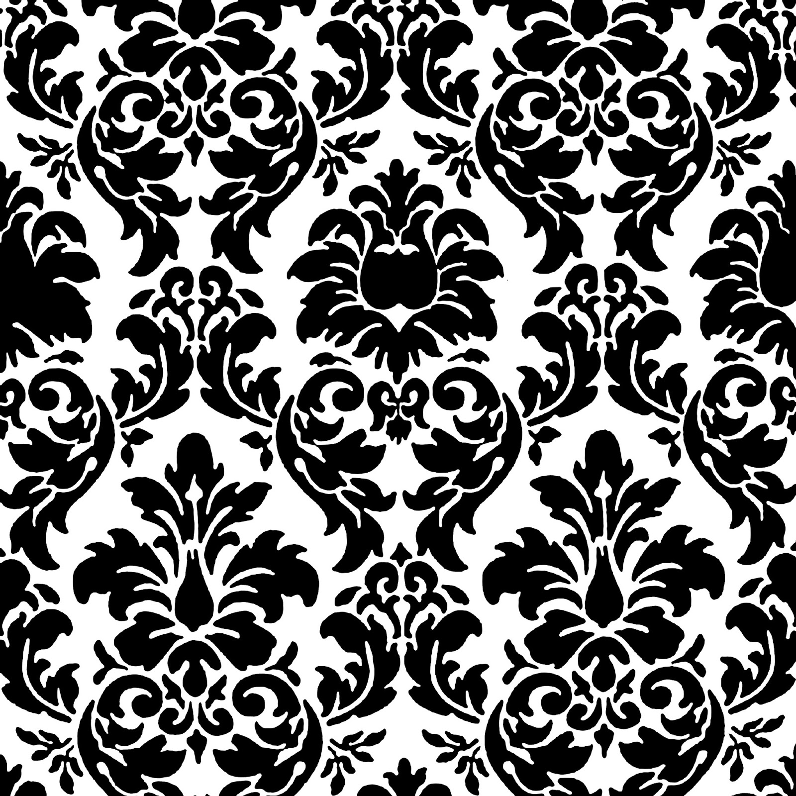 Owl pattern in black and white