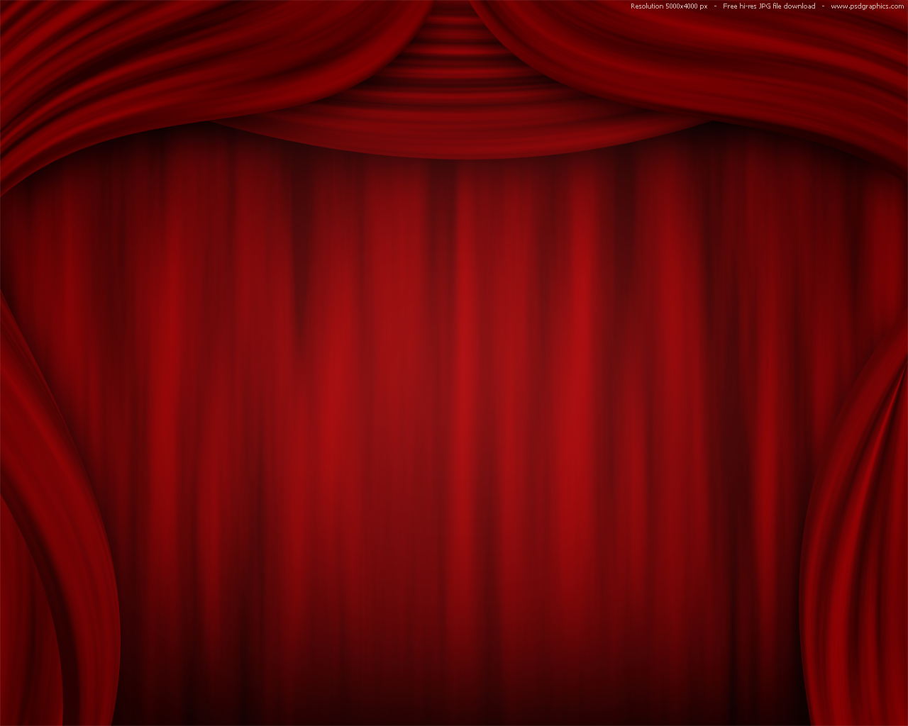 Pin Red Stage Curtains PPT Backgrounds