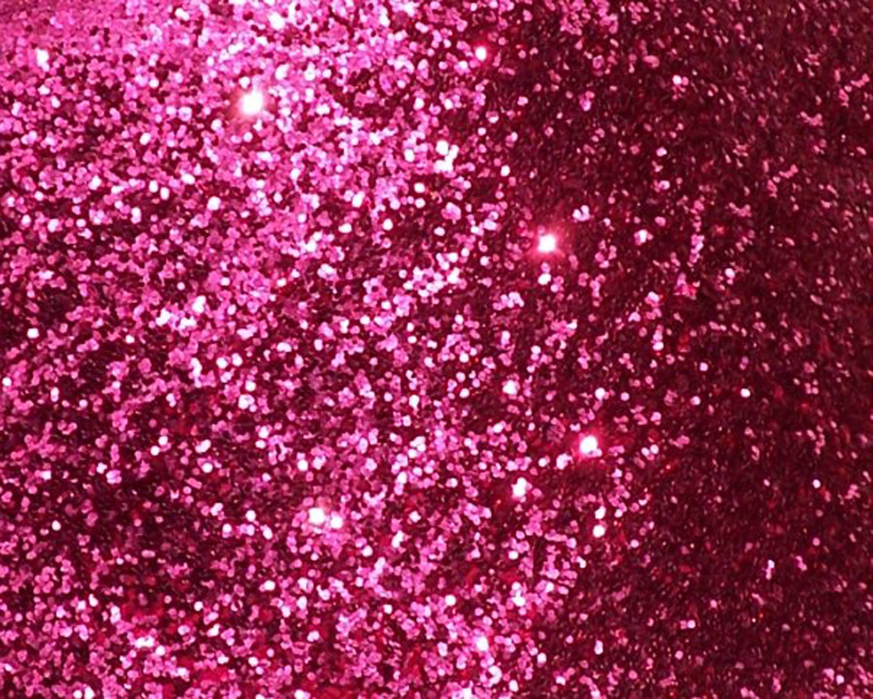 Pink Glitter Desktop Art
