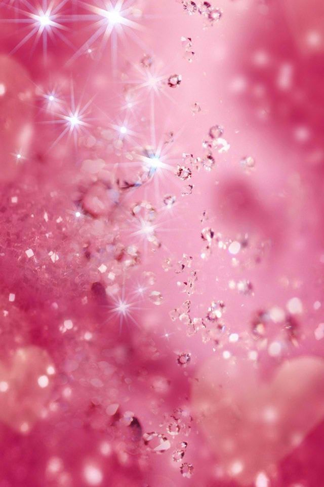 Pink Glitter for iPhone
