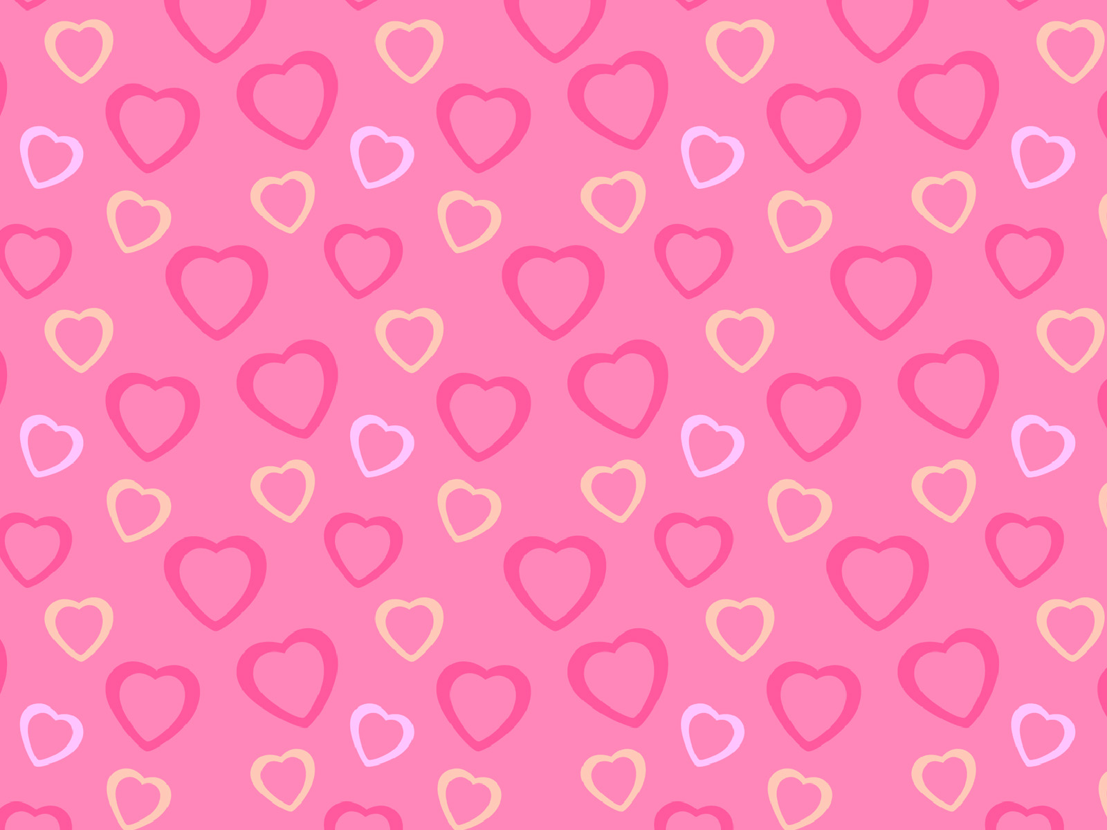 Pink Heart Template