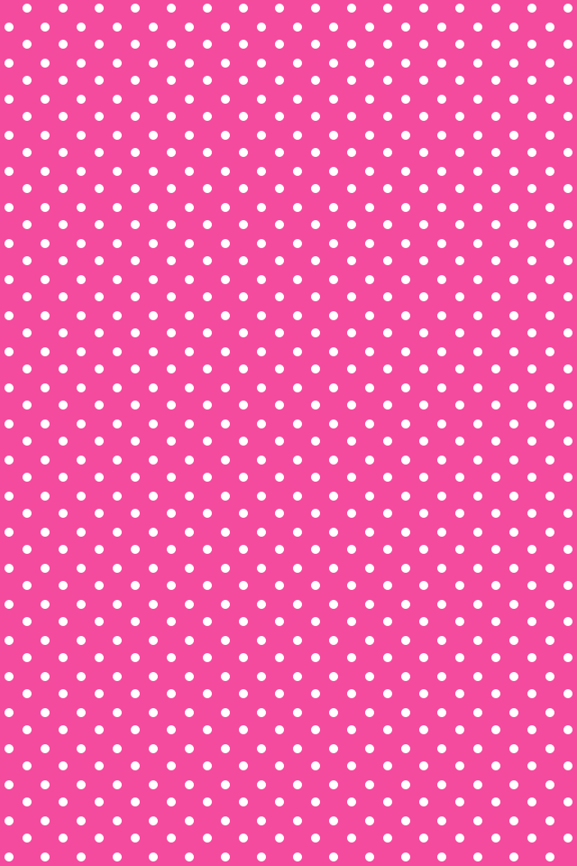 Pink Polka Dot Iphone