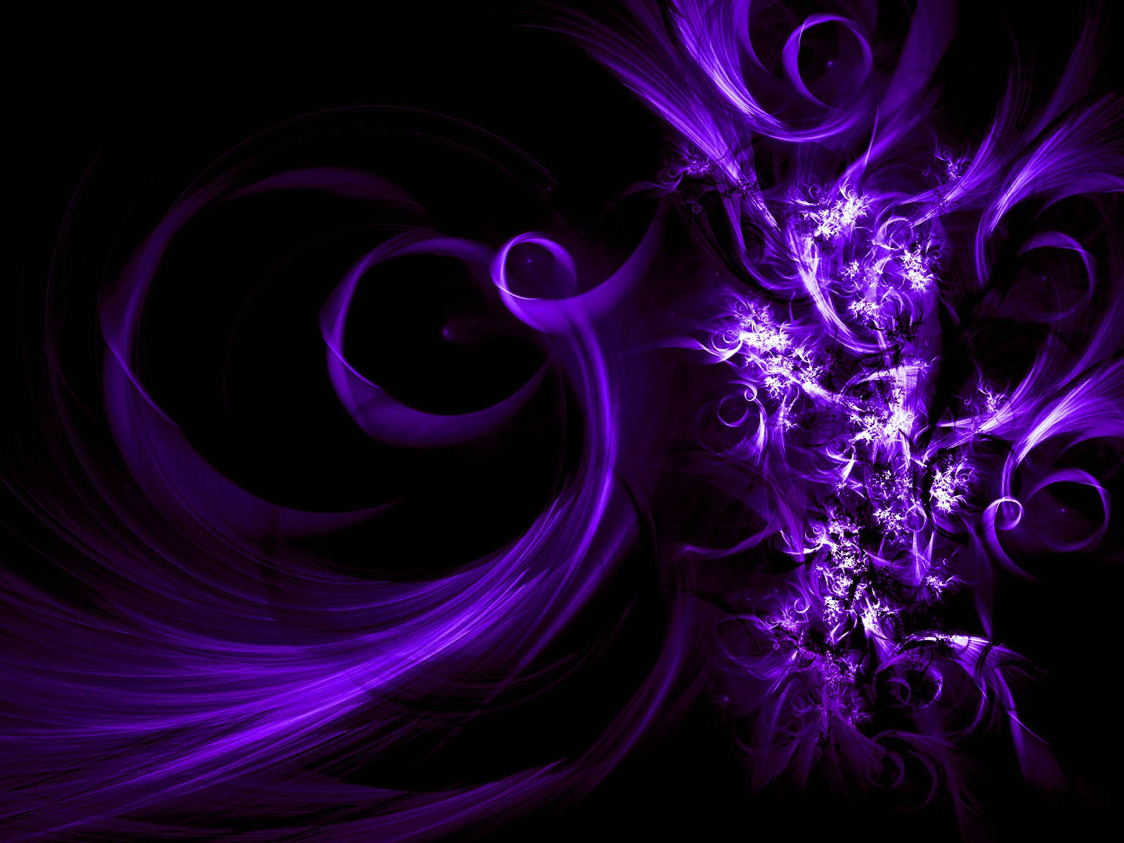 Purple Abstract Picture