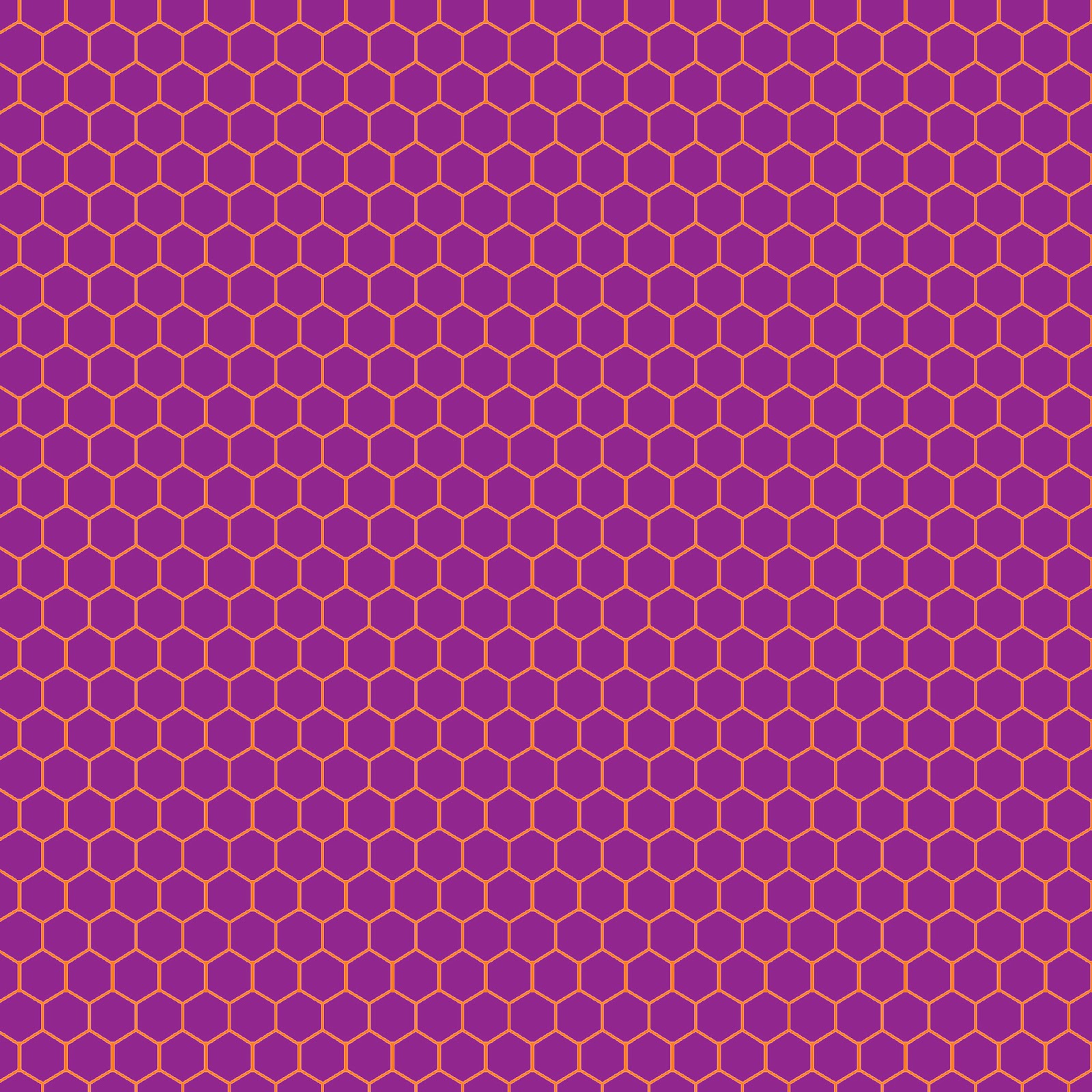 Purple Hexagon Honeycomb Freebie Pattern  Art