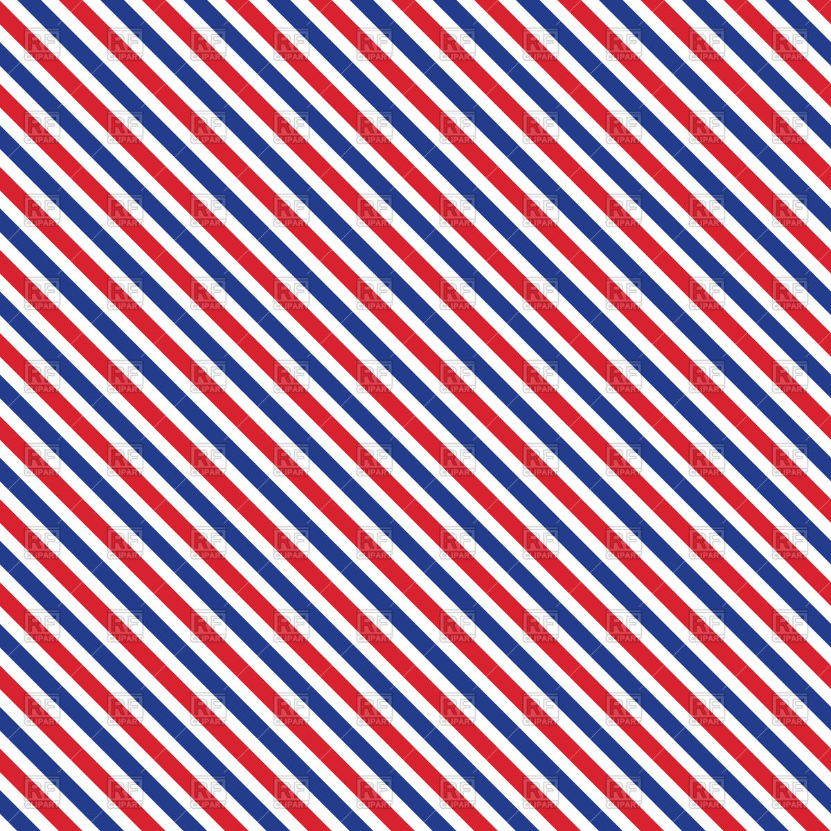 Red and Blue Stripes Art