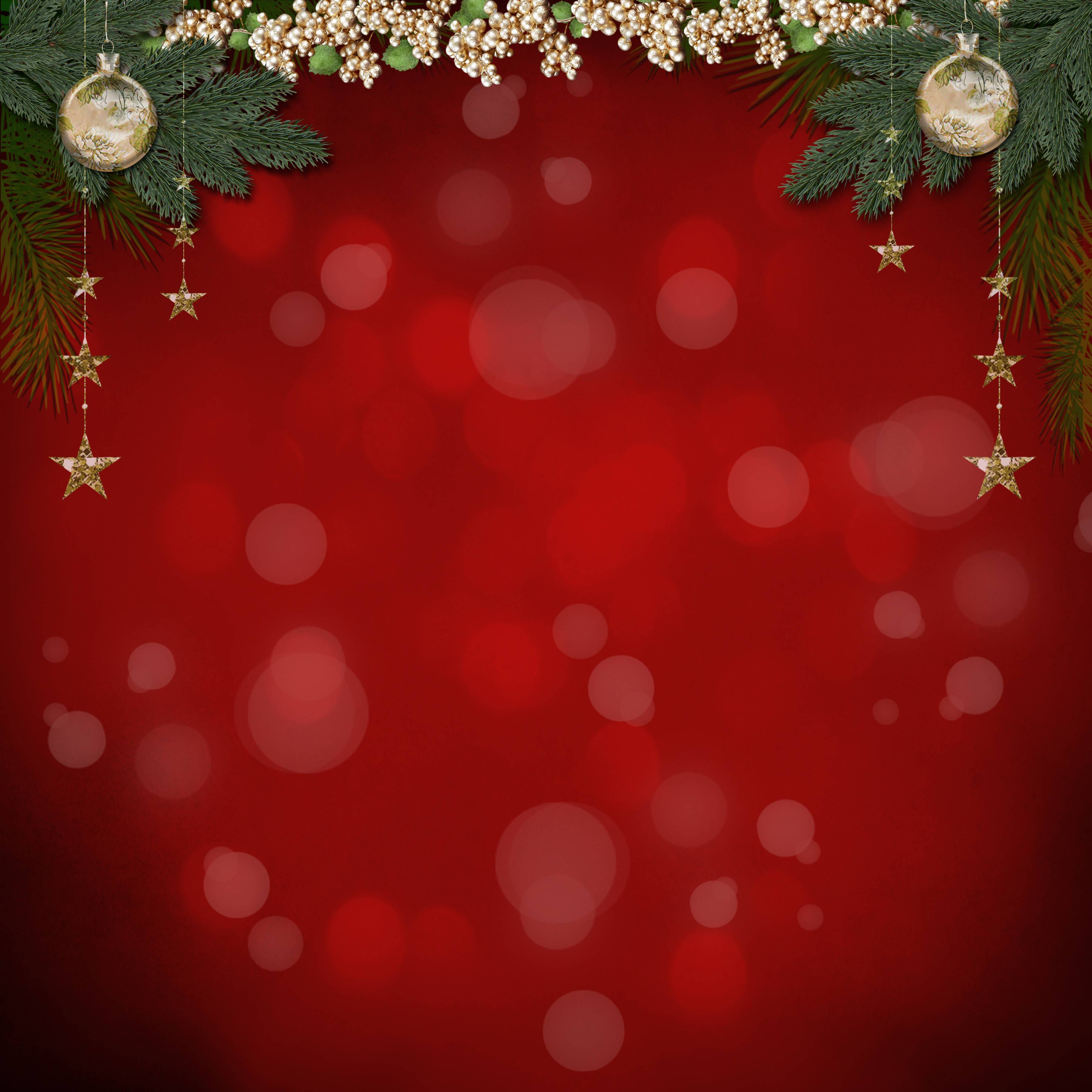 Red Christmas Photo Hd Picture