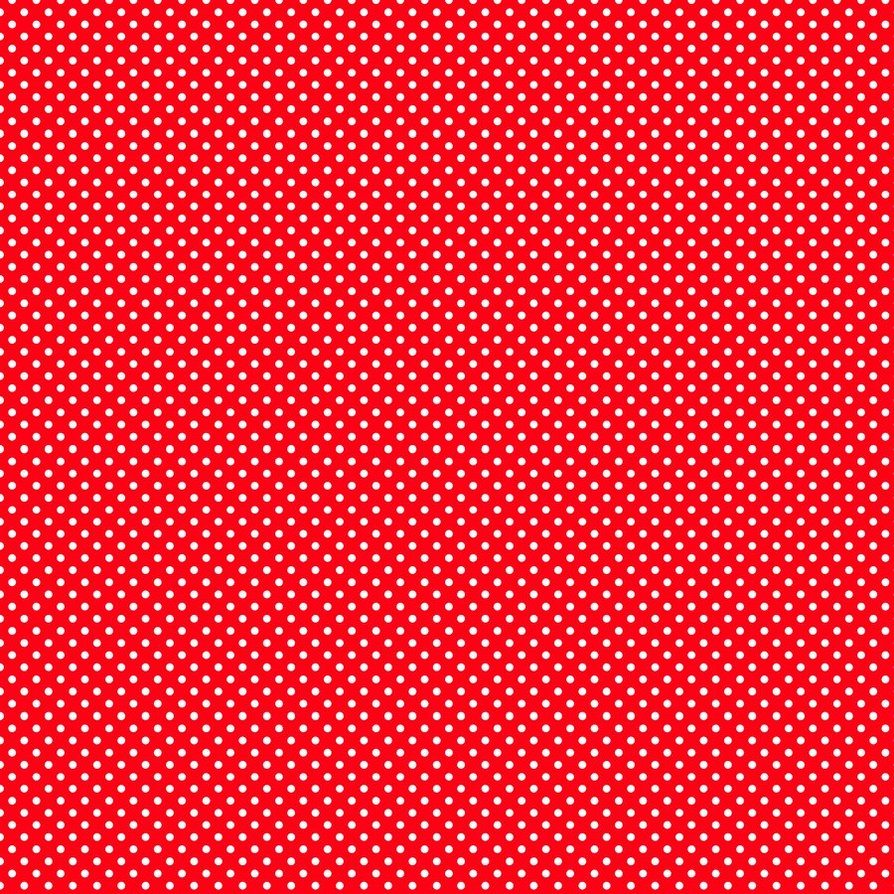 Red Comic Book Dots Template