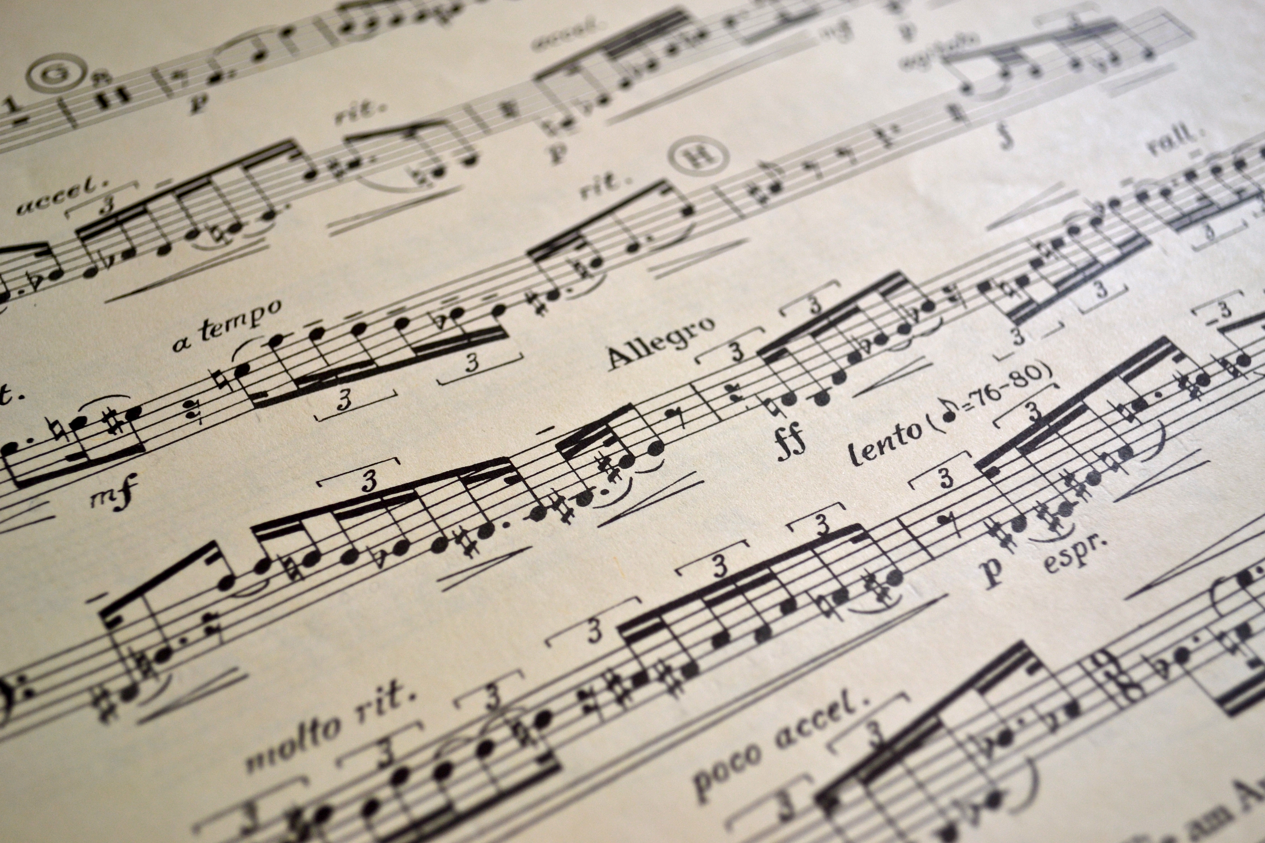 Sheet Music Photography Tumblr A Photo Of Some Sheet Music Quality