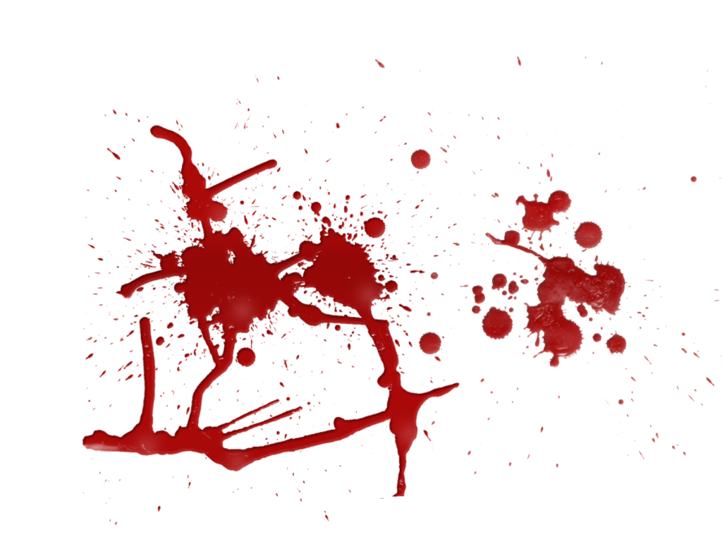 Simple Blood Dripping Transparent Walpaper