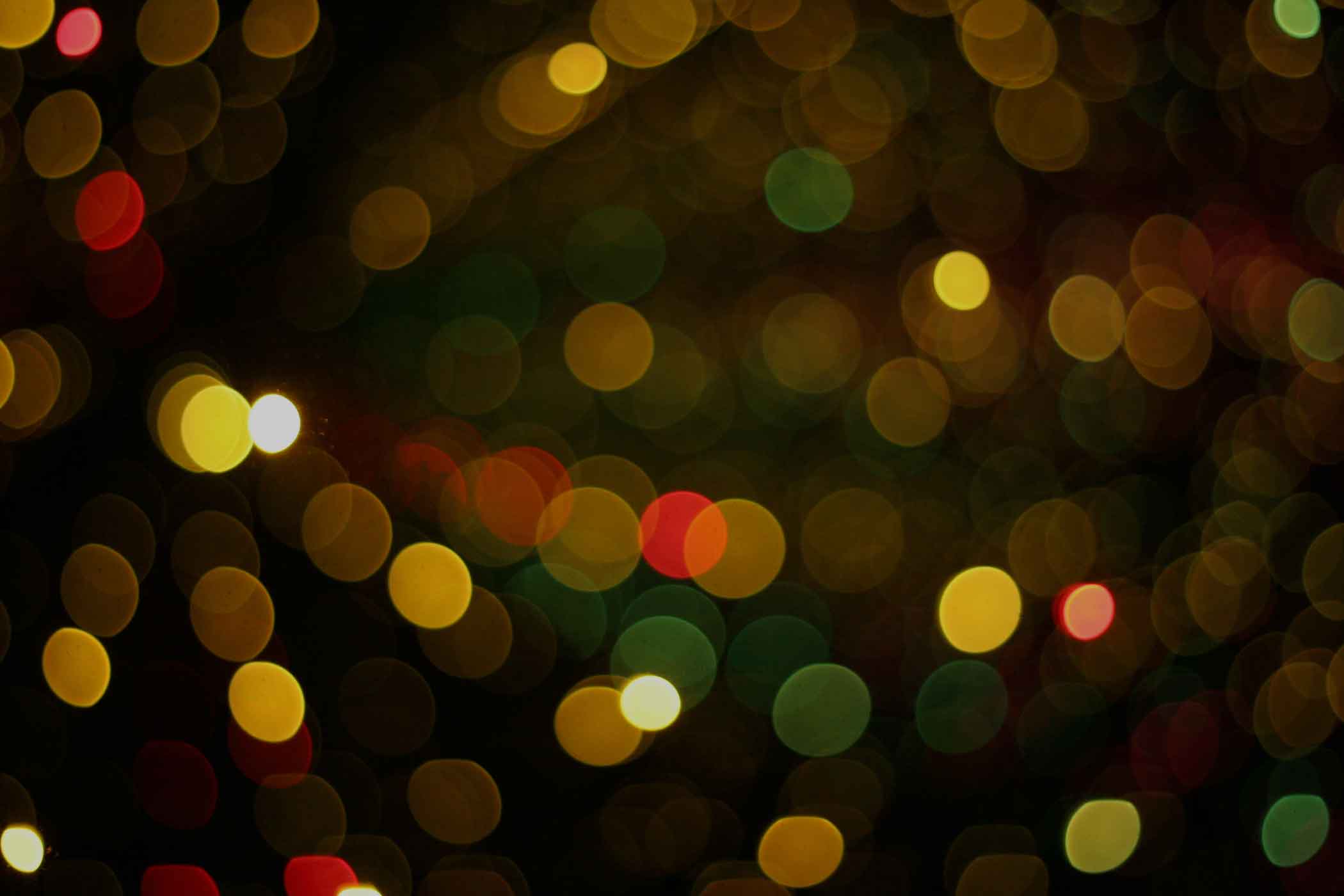 Simple Bokeh Color Graphic