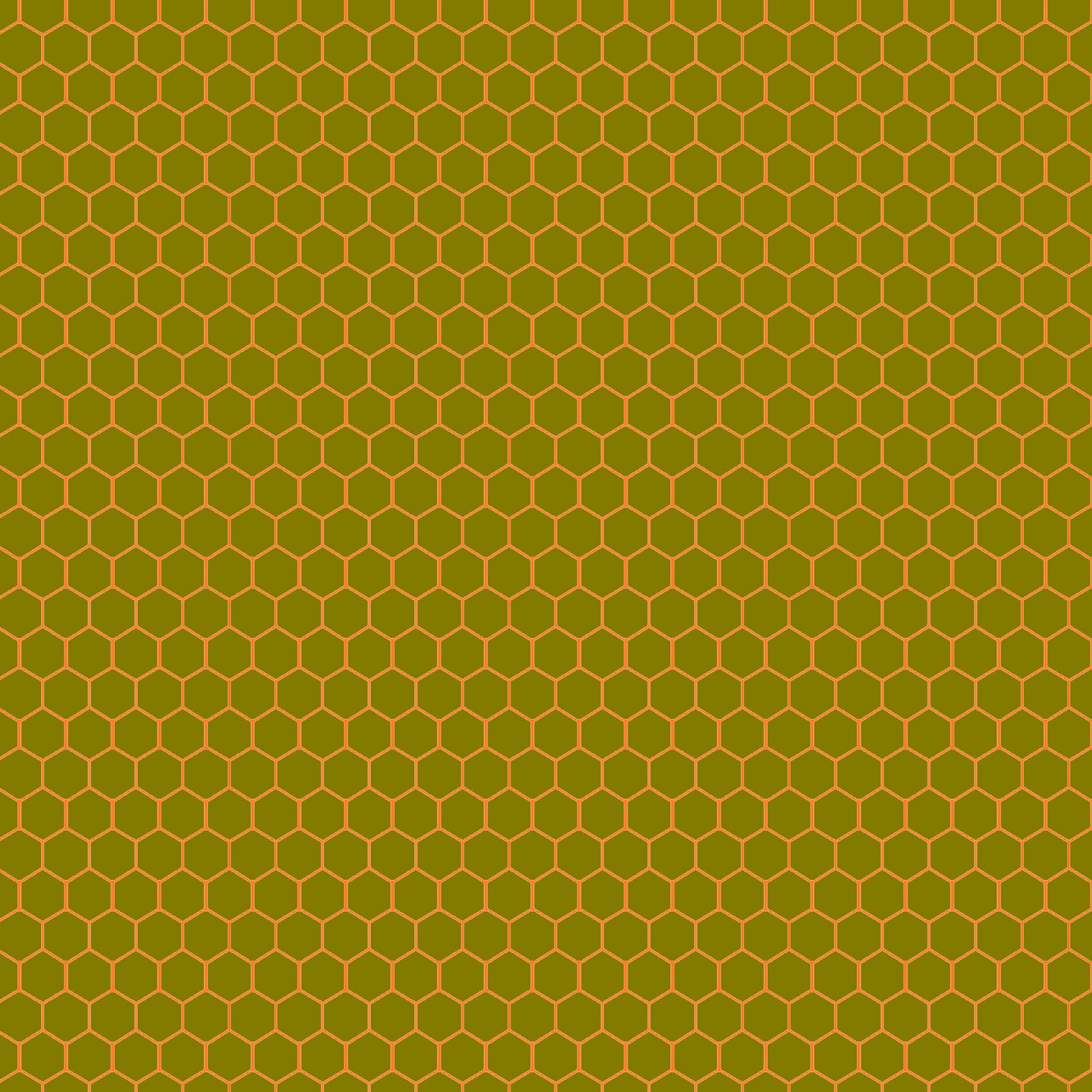 Simple Hexagon Honeycomb Image Design