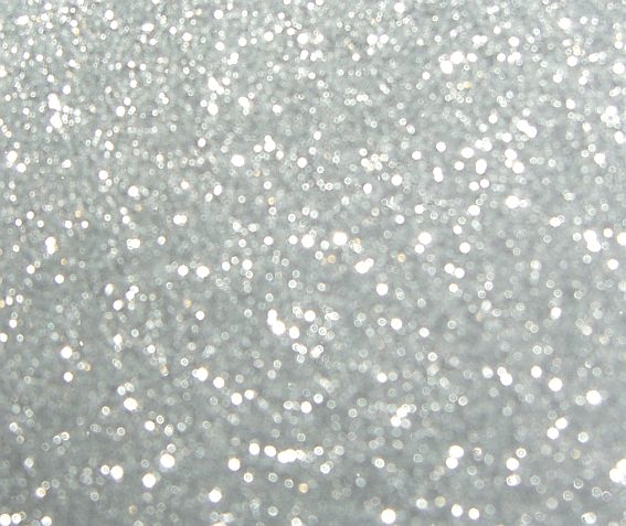 Simple Sparkling Silver Glitter
