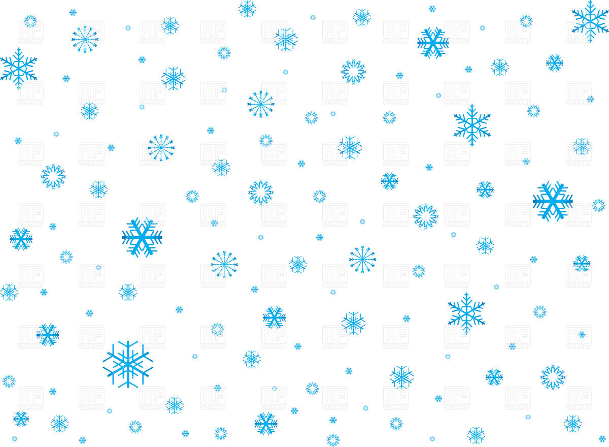Snowflake Clipart Template