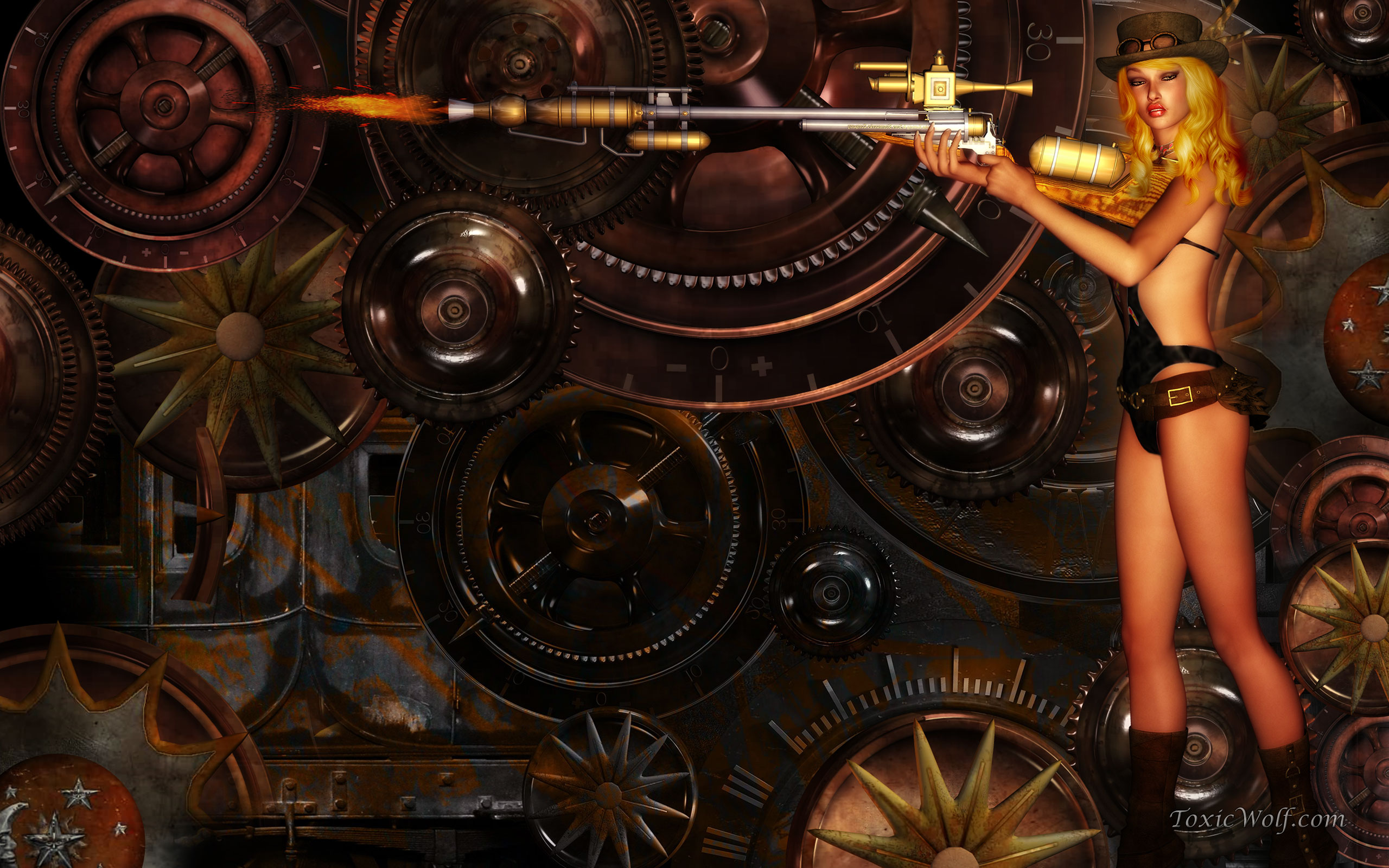 Steampunk Computers Desktop Quality