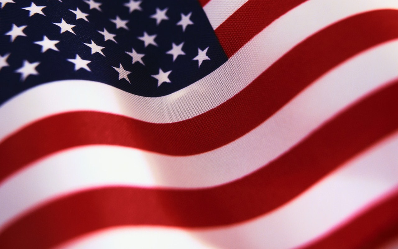 Transparent American Flag Design