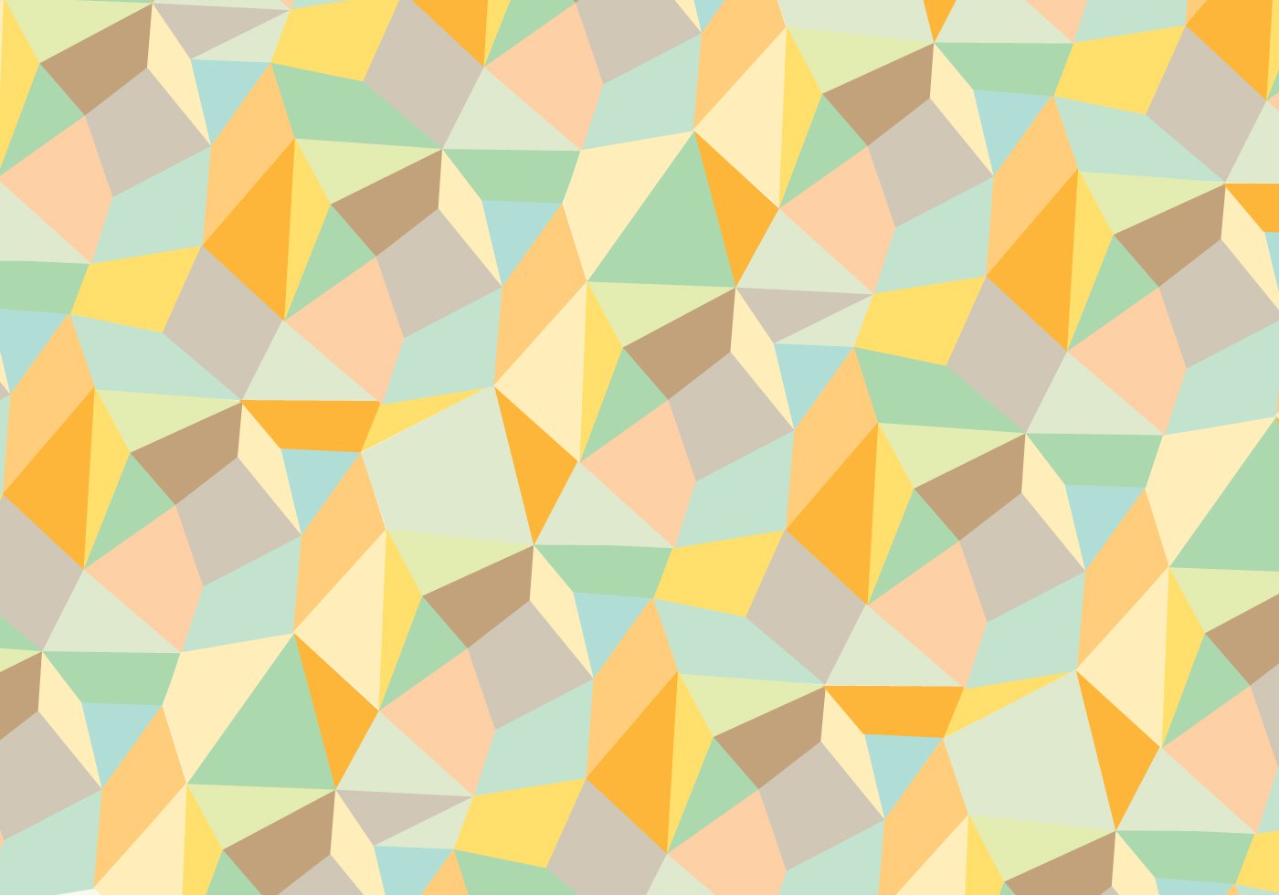 Trendy Abstract Geometric Pattern Presentation