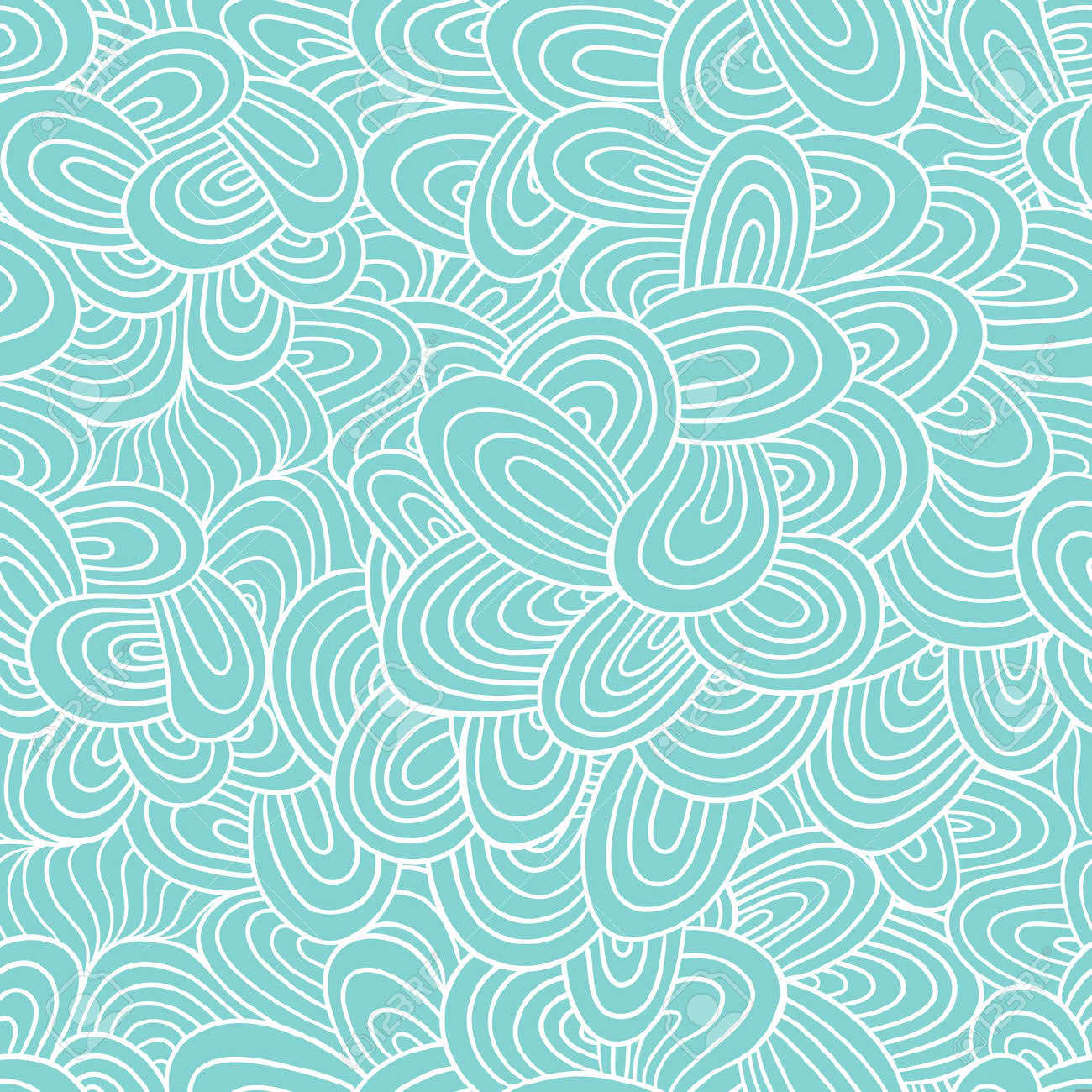 Turquoise Pattern Frame