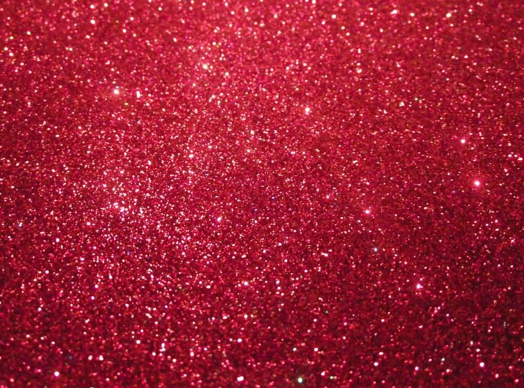 Twinkling Red Glitter Wallpaper