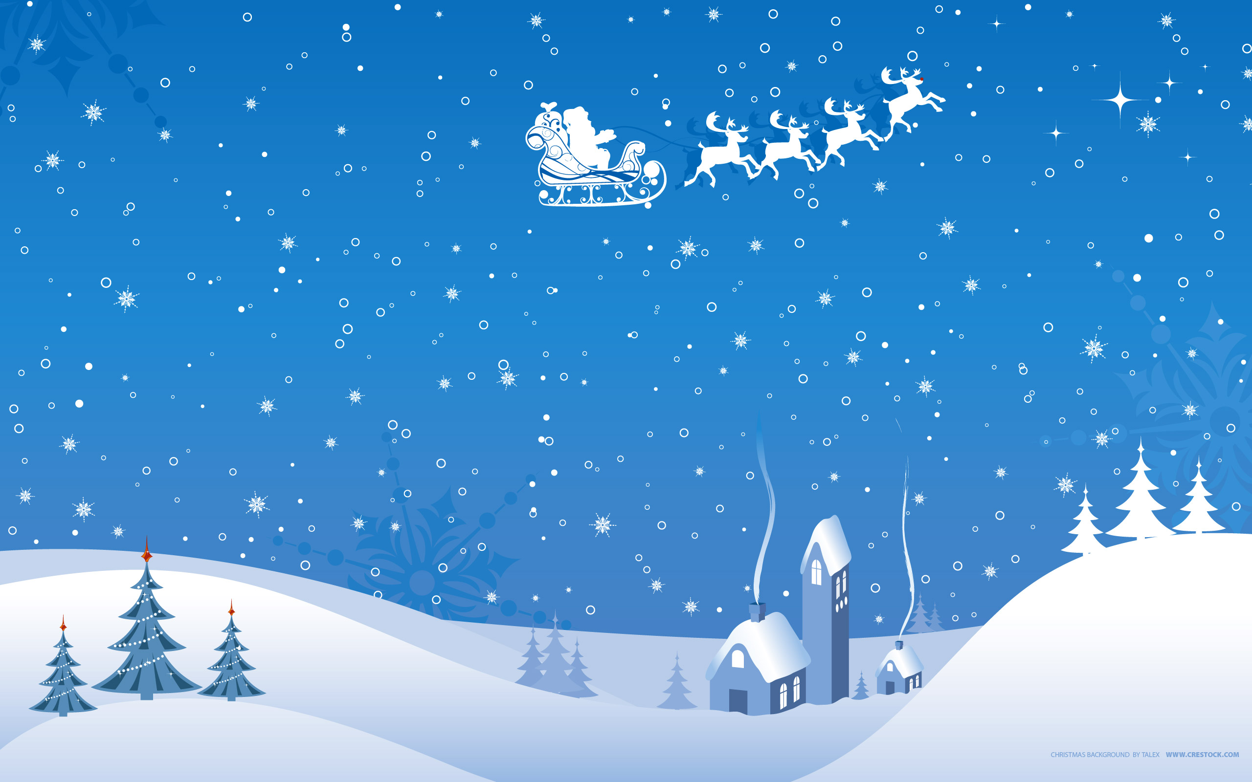 Winter Christmas Desktop Wallpaper